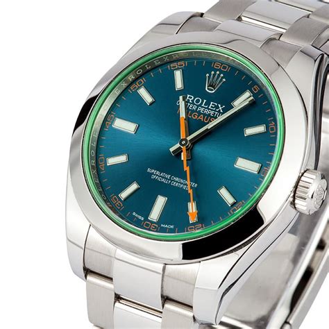 rolex milgauss blue rhode island|Rolex Certified Pre.